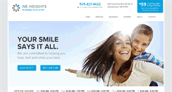 Desktop Screenshot of neheightsmoderndentistry.com