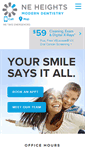 Mobile Screenshot of neheightsmoderndentistry.com